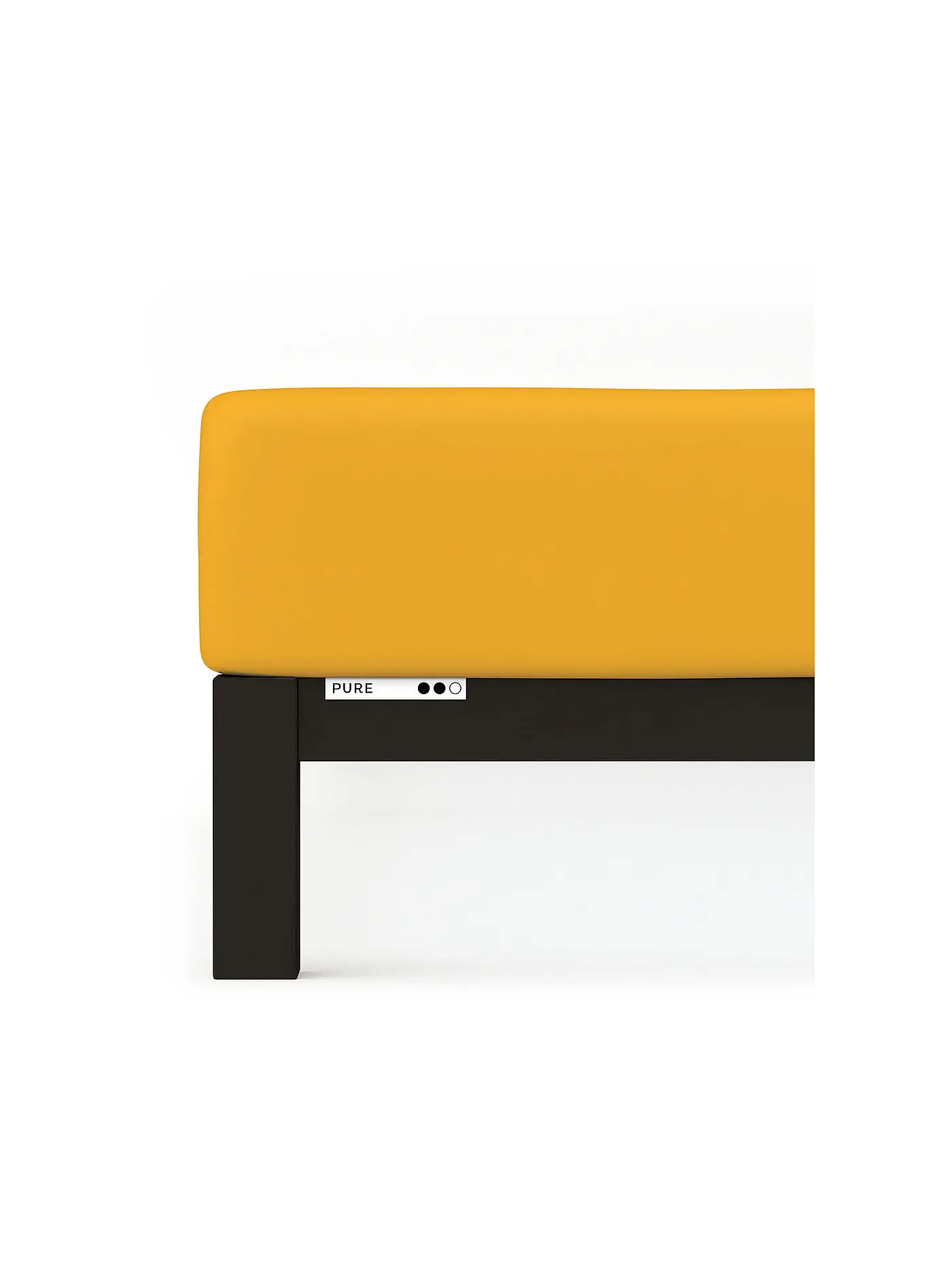 SCHLAFGUT | Jersey Spannleintuch PURE 180x200cm Yellow Deep XL | 